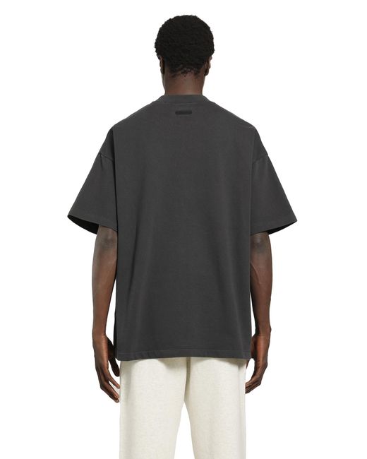 Fear Of God Black Campus 90S Short Sleeve Tee for men