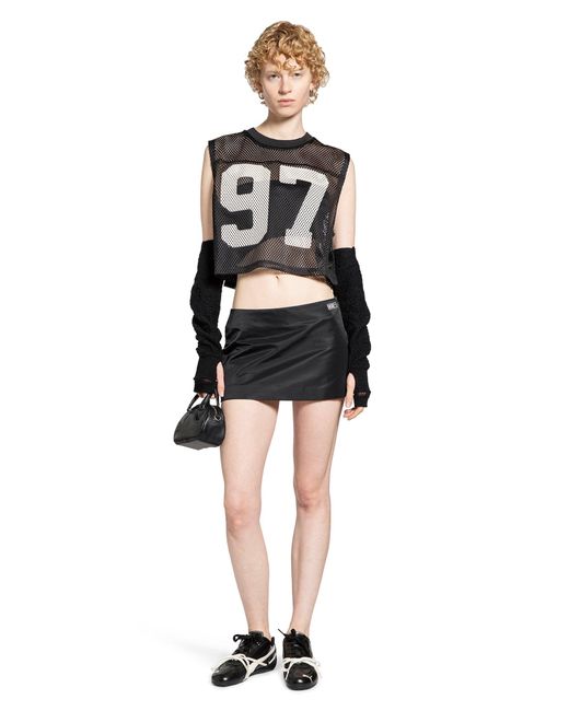 PUMA Black Rosé Collaboration Micro Mini Skirt