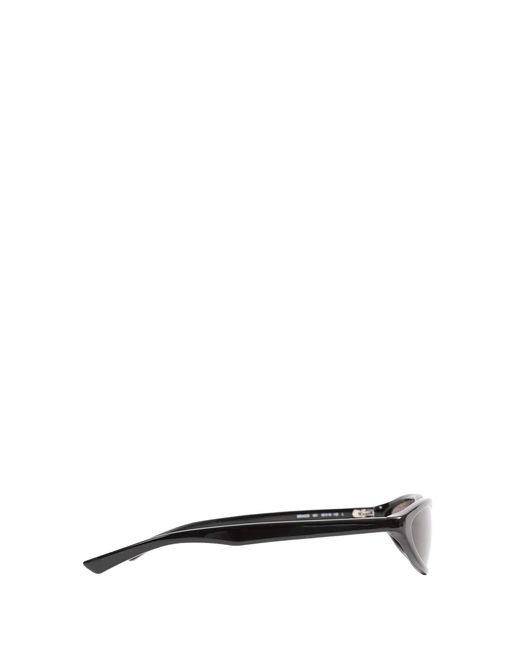 Balenciaga Black Neo Oval 2.0 Sunglasses for men