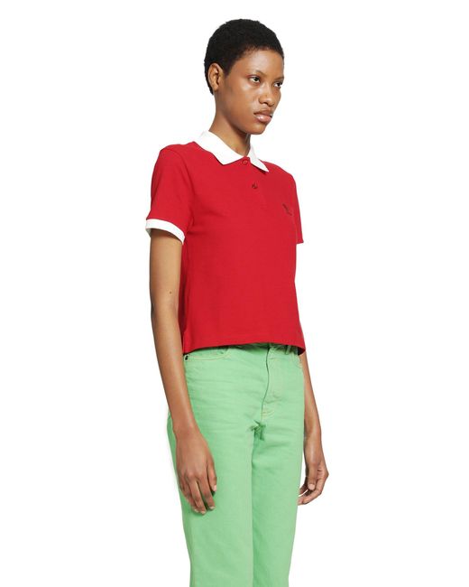 Versace Embroidered Cotton Piqué Polo
