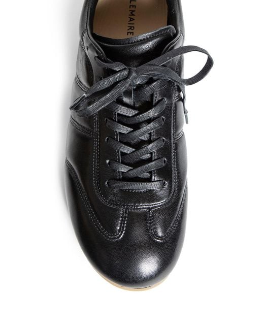 Lemaire Black Soft Runner Sneakers