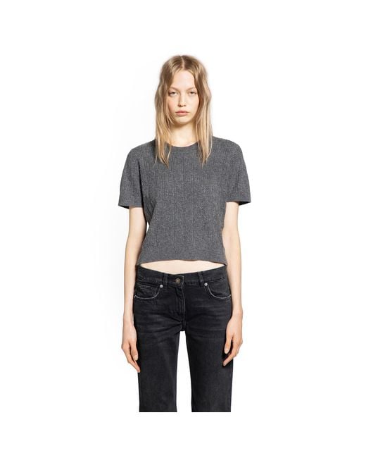 THE GARMENT Gray Como Tee Mini Rib