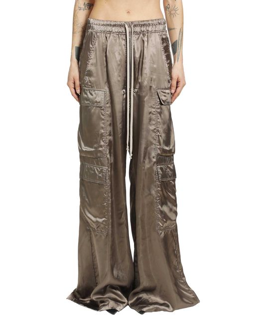 Rick Owens Brown Temple Cargobelas
