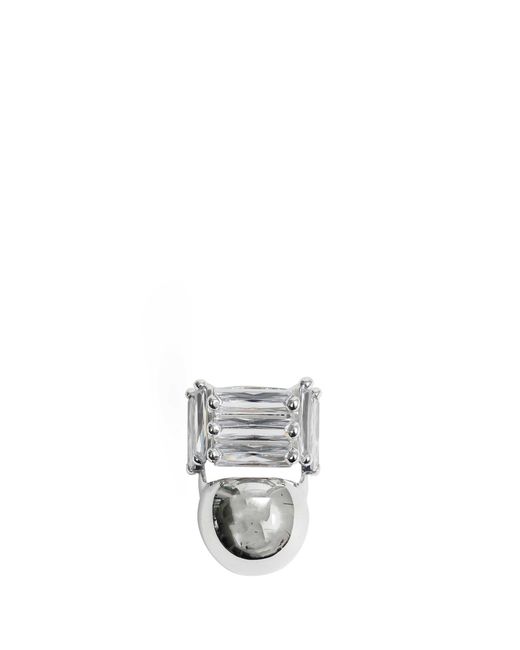 ALAN CROCETTI White Armadillo Ring for men