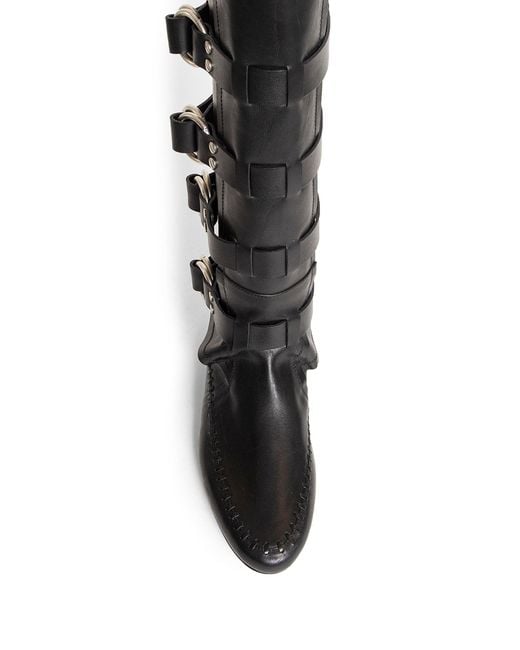 Ann Demeulemeester Black Siver Boots for men