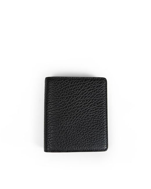 Maison Margiela Black Folded Compact Cardholder