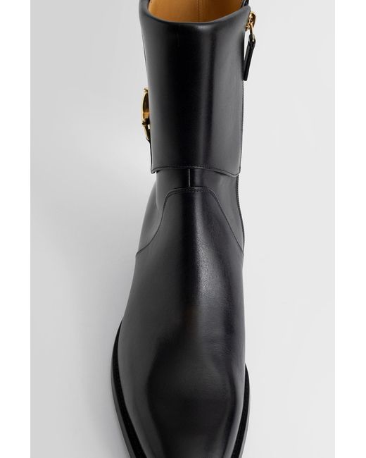 mens black gucci boots