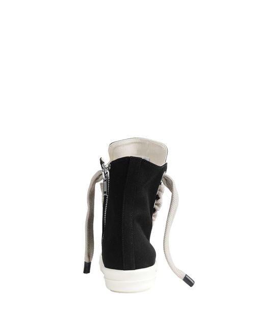 Rick Owens Black Tower Jumbolace Sneaks for men
