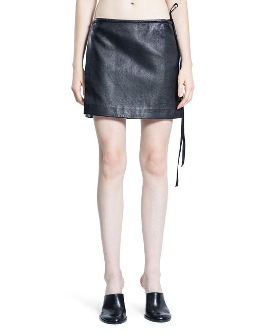 Ann Demeulemeester Black Jolien Mini Skirt