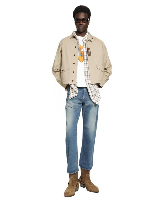 Human Made Natural Cotton Flight Jacket for men