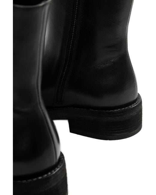 Ann Demeulemeester Black Helfred Ankle Boots for men