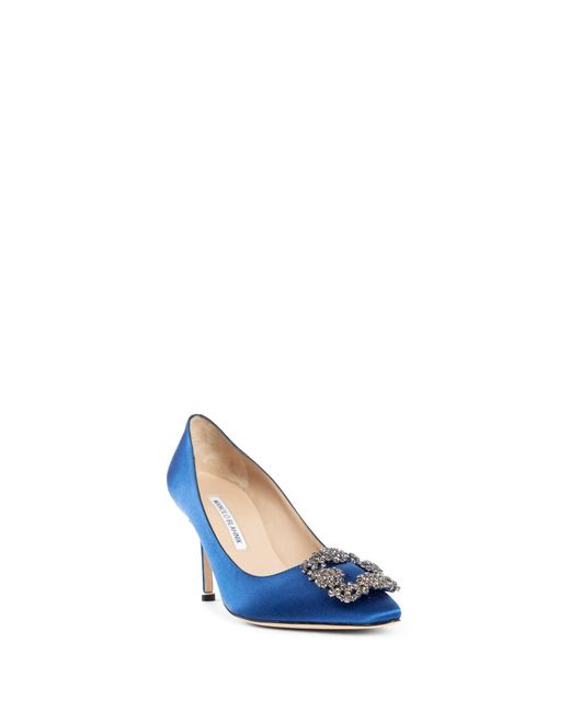 Manolo Blahnik Blue Olo Blahnik Pumps