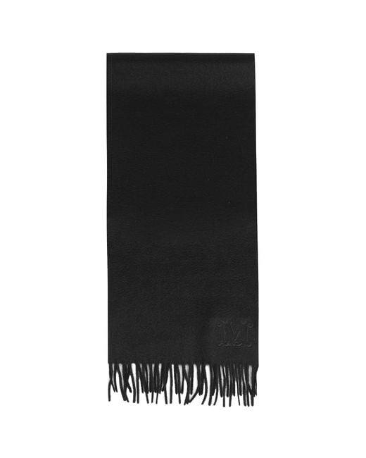 Max Mara Black Cashmere Stole