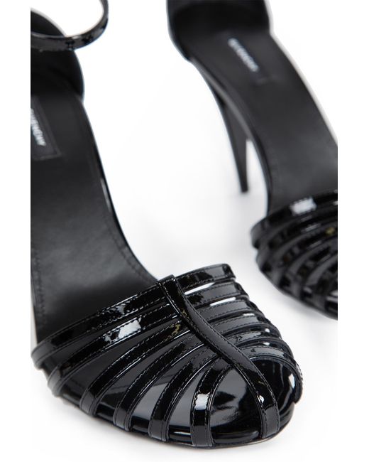 Givenchy White Cage Sandals