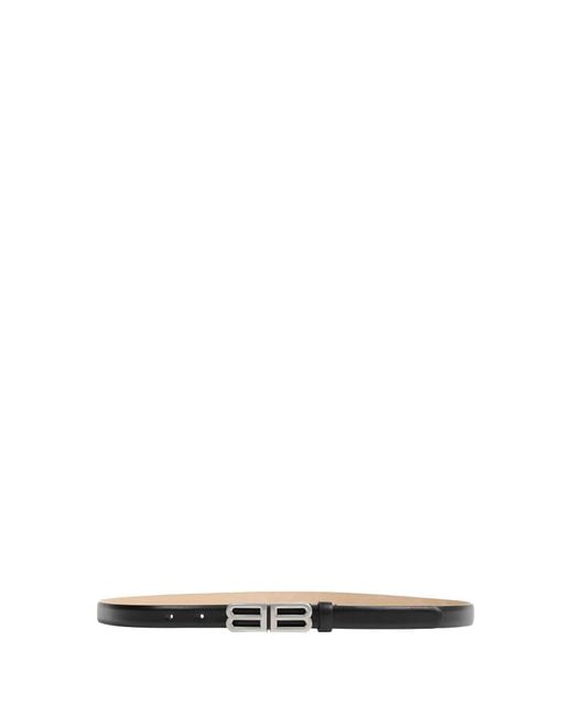 Balenciaga White Bolero Bb Belt for men