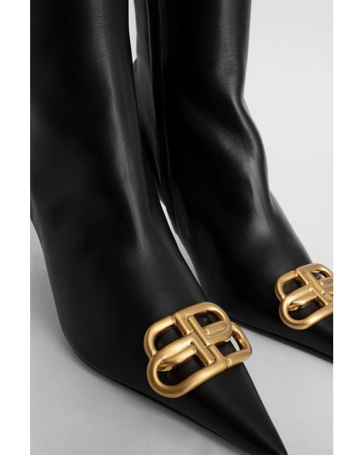 Balenciaga belt hotsell boots