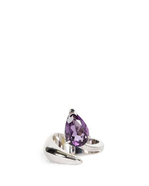 ALAN CROCETTI Pink Alien Ring for men