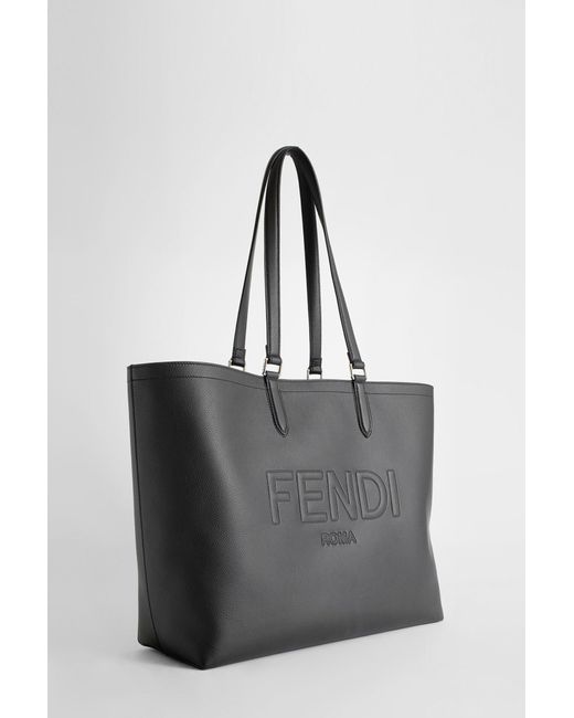 Fendi Gray Tote Bags for men