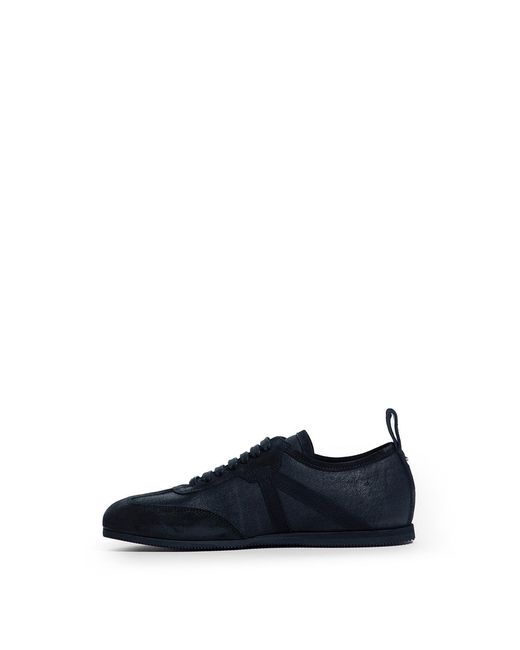Ann Demeulemeester Blue Siru Soft Low-Top Boxing Sneakers for men