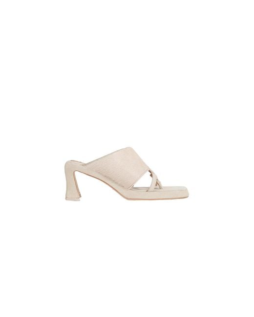 Miista White Trisha Sandals
