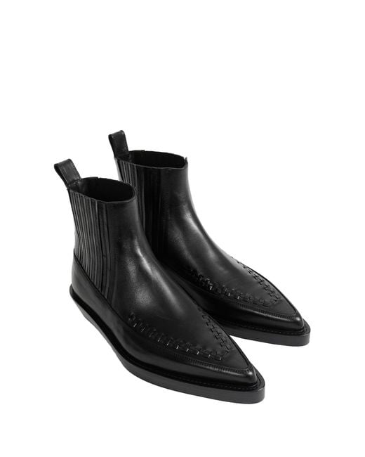 Ann Demeulemeester Black Ro Chelsea Boots for men