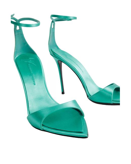Giuseppe Zanotti Blue X Antonioli Intriigo Strap Sandals