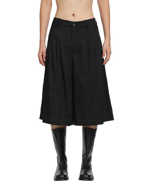 Our Legacy Black Split Shorts for men