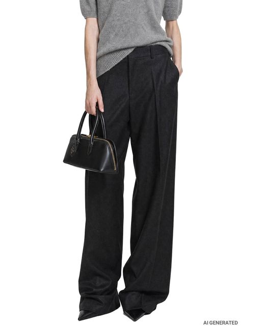 Petar Petrov Black Easy Order Trousers