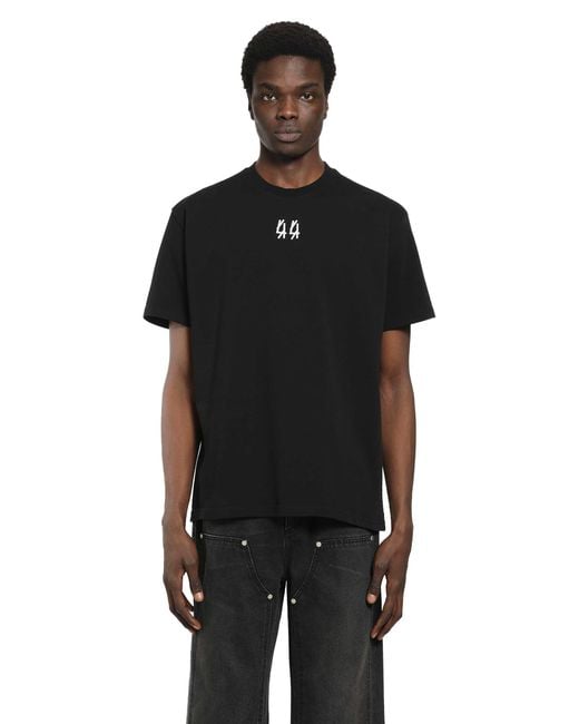 44 Label Group Black Centipede 44 T-Shirt for men