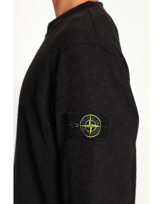 Stone Island Black 6100053 Sweatshirt for men