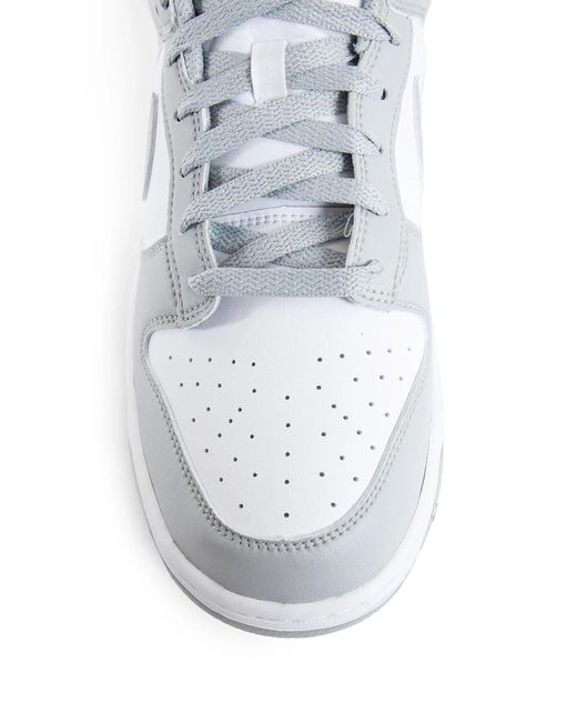 Nike White Dunk Low Sneakers for men