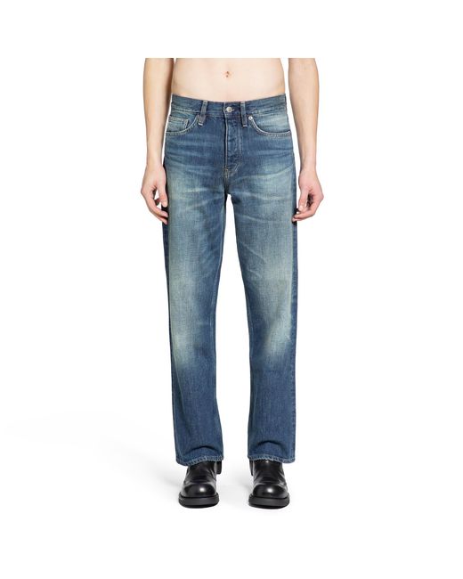 sunflower Blue Loose Jeans for men