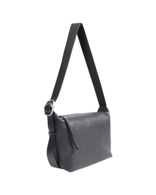 Loewe Black Medium Loop Hobo Bag for men