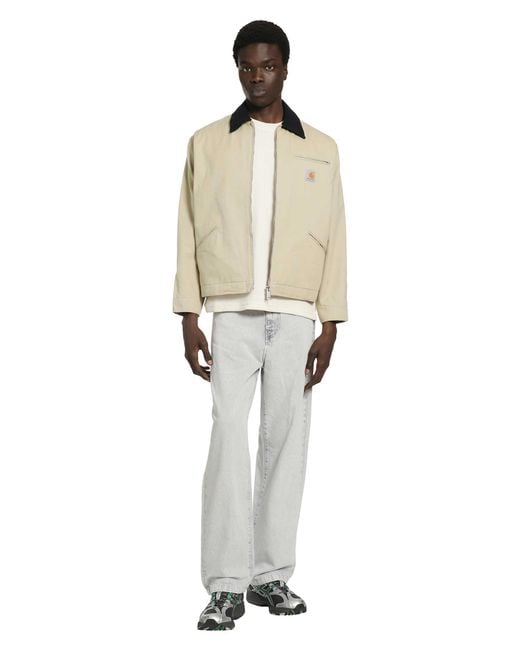Carhartt White Nelson Waffle T-Shirt for men
