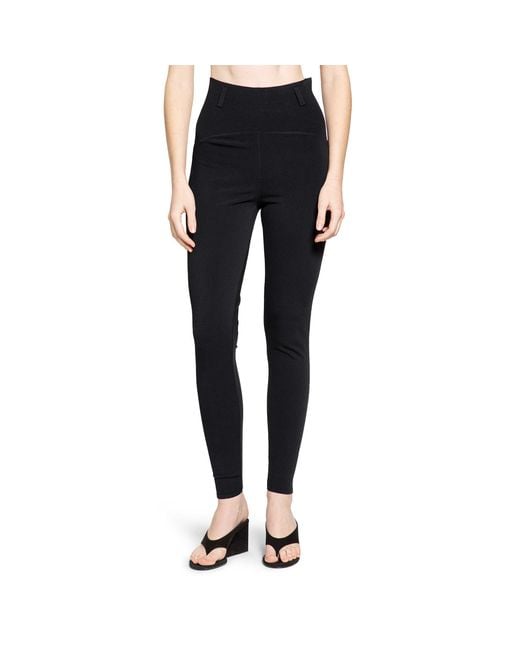 Alaïa Blue Rib Leggings