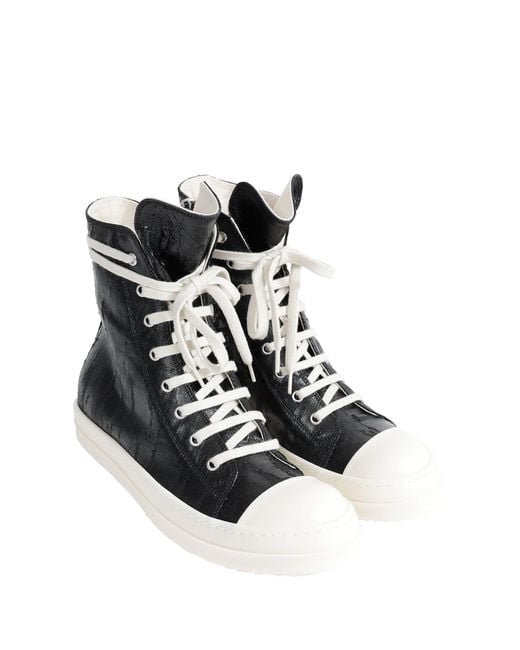 Rick Owens Black Tower Sneaks for men