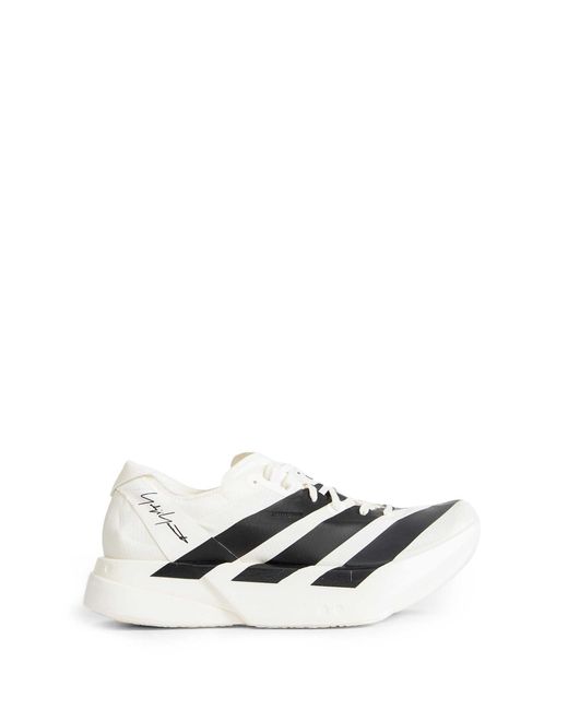 Y-3 White Adios Pro 4 Sneakers for men