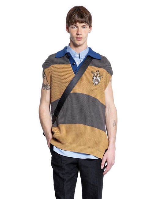 Fendi Gray Vests for men