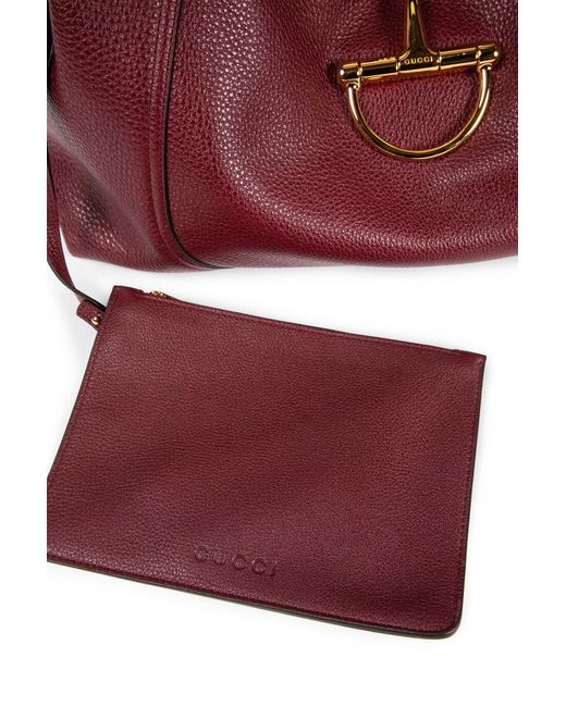 Gucci Purple Softbit Maxi Shoulder Bag