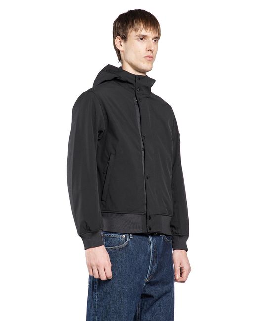 Stone Island Black 4100108 Light Soft Shell-R Jacket for men