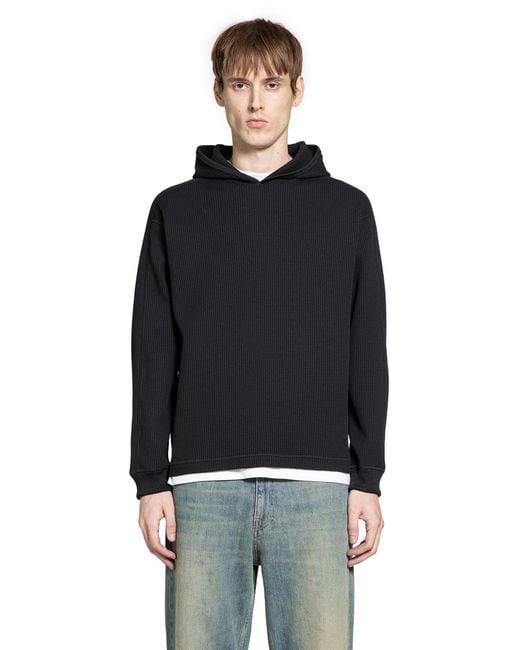 Laminar Black Honeycomb Cotton Jersey for men