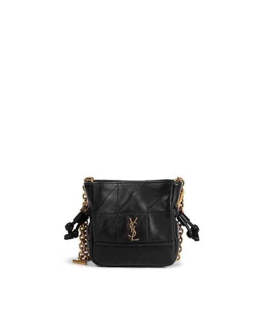 Saint Laurent Black Jamie Belt Bag