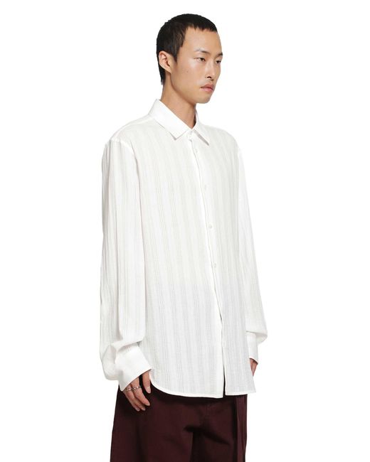 Ann Demeulemeester White Andre Classic Shirt for men