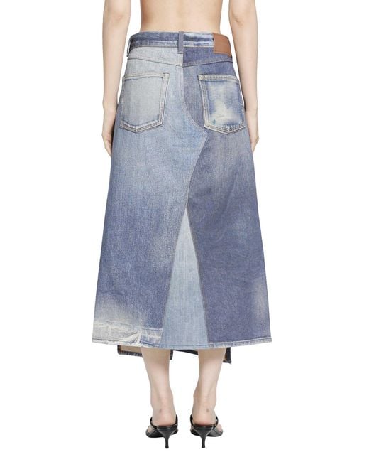 Our Legacy Blue Craft Skirt