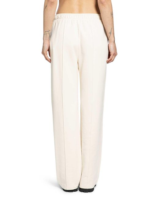 Moncler Natural Cotton Fleece Sweatpants