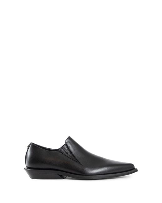 Ann Demeulemeester Black Makea Pointy Cowboy Shoes for men