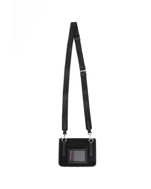 Prada Black Re-Nylon And Saffiano Leather Smartphone Case€ 920Re-Nylon for men