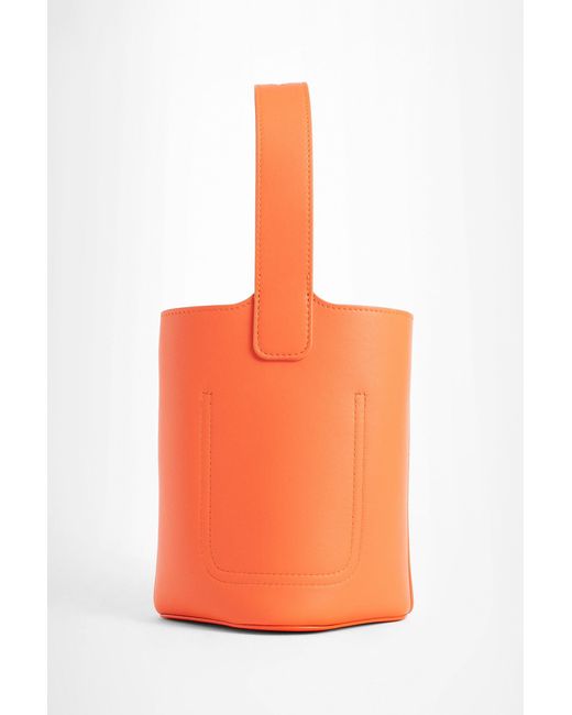 Loewe Orange Top Handle Bags