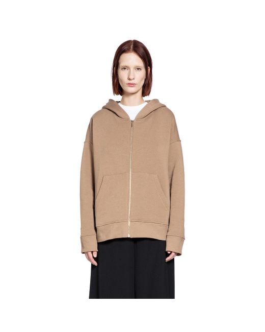 Max Mara Natural Julia Zip-Up Hoodie