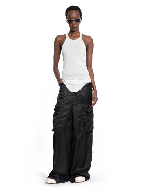Rick Owens White Concordians Basic Rib Tank